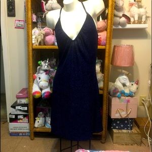 Sparkly Blue Cocktail Dress